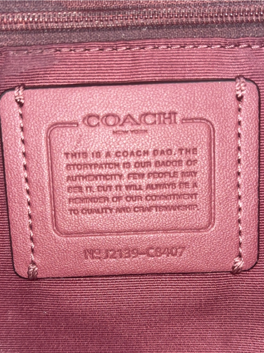 Coach 2021 Dempsey Carryall Bag EUC - Picture 13 of 14